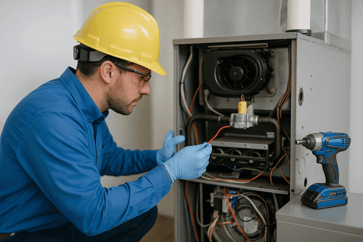 Furnace Repair service by AJ's HVAC