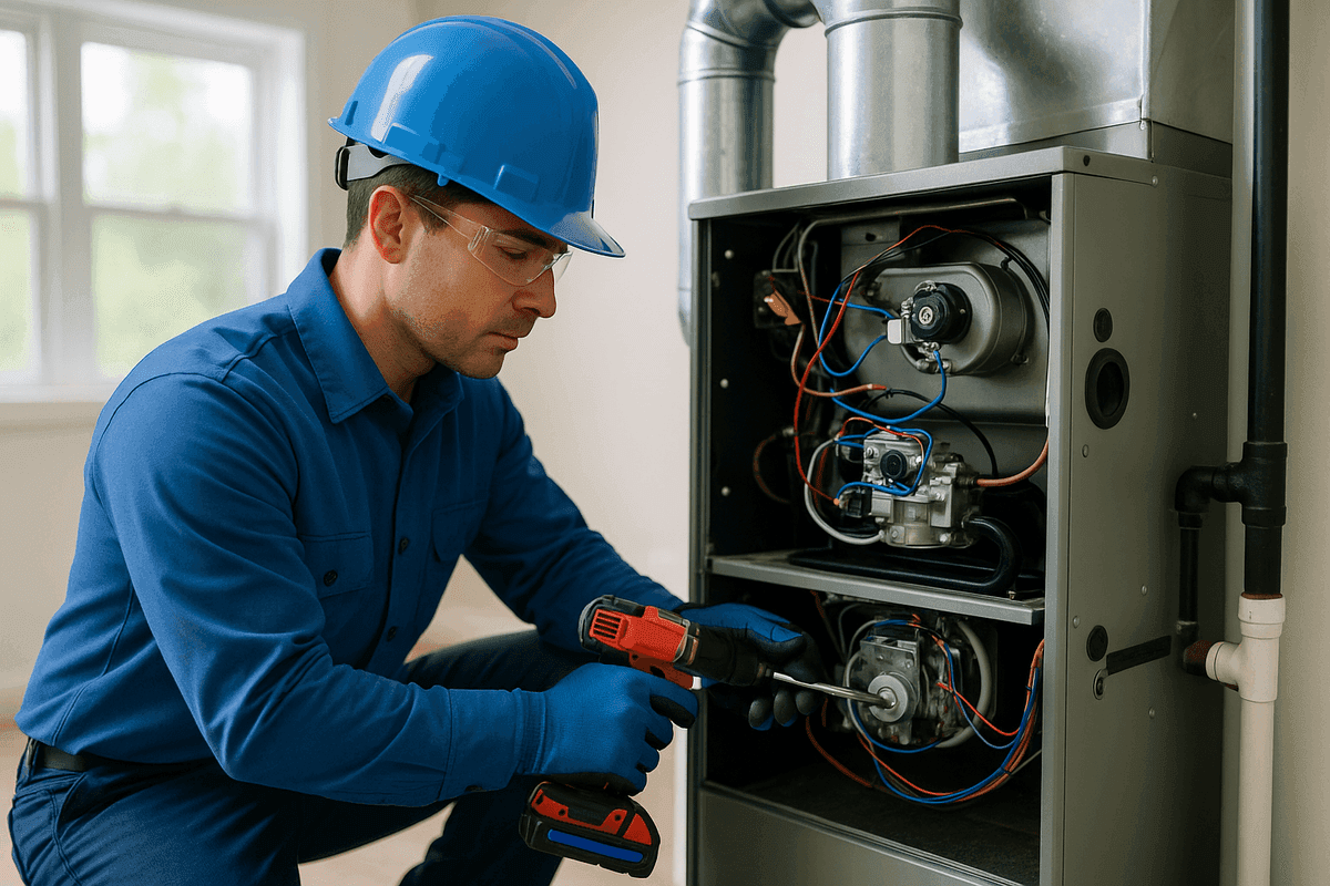 Heating Maintenance service by AJ's HVAC